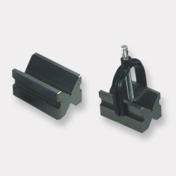 Steel V Blocks and Clamps Set